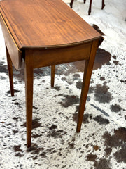 Antique dropleaf side table
