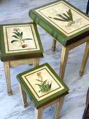 Botanical nested table set (3)