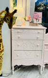 Vintage pink chest