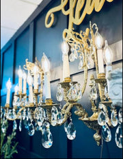Pair of antique sconces