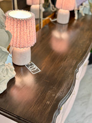 Pink vintage French Provincial dresser