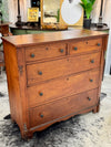 Primitive chest on casters