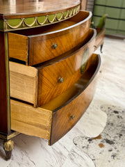 Vintage French bedroom set on casters ￼