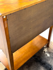 Inlaid pine Butler’s server/secretary ￼