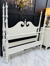 Vintage full bed w/rails