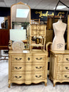 French Provincial 3-drawer dresser/cabinet