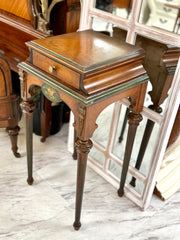 Antique Jacobean double twin bedroom set w/rails ￼