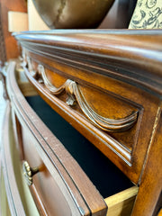 Carved chest of drawers