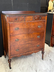 Vintage chest on casters ￼