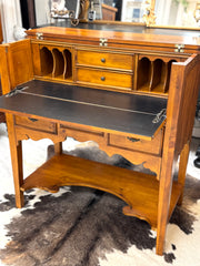 Inlaid pine Butler’s server/secretary ￼