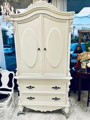 French style 2-pc. armoire