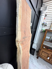 Live-edge cedar plank
