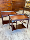 Pair of Duncan Phyfe side tables (2)