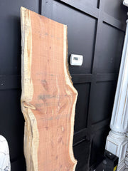 Live-edge cedar plank