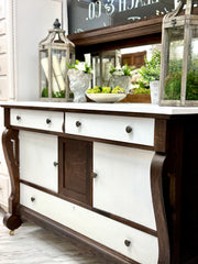 Vintage empire buffet