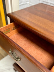 Vintage mahogany nightstand