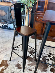 Metal & wood 3-pc. Bistro Set