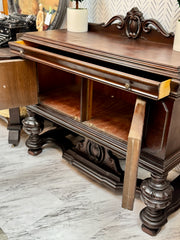 Antique Jacobean server/sideboard ￼