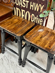 Two (2) counter height barstools