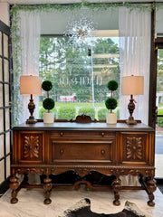 Vintage Jacobean buffet