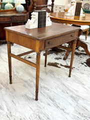 Antique desk/sidetable w/drawer