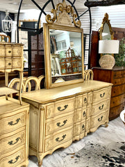 French Provincial king size headboard