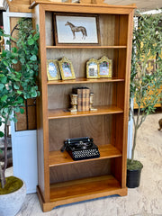 Tall bookcase w/adjustable shelves ￼