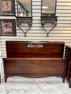 Vintage Duncan Phyfe full bed w/rails
