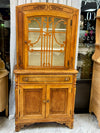 Primitive style china Cabinet