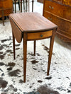 Antique dropleaf side table