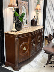 Marble-top Credenza
