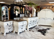 Marble top dresser