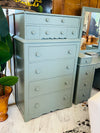 Vintage chest on chest