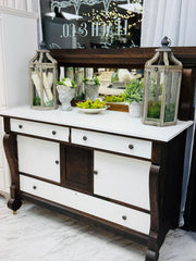 Vintage empire buffet