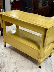 French Provincial server on casters ￼
