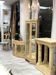 Vintage Greek style display shelf