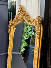 New French style gold mirror ￼