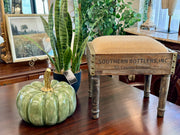 Bottle crate footstool