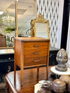 Vintage petite MCM walnut cabinet