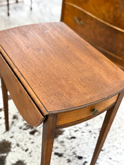 Antique dropleaf side table