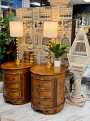 Inlaid pine Butler’s server/secretary ￼