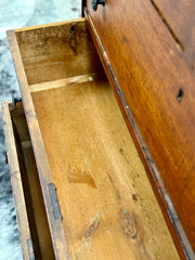 Primitive chest on casters