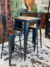 Metal & wood 3-pc. Bistro Set