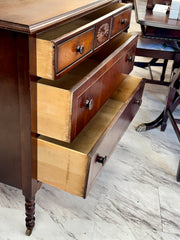 Vintage 3-drawer chest on casters