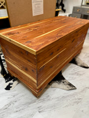 Vintage cedar chest