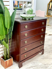 Vintage 5-drawer chest