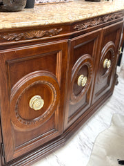 Marble-top Credenza