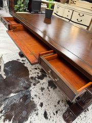 Mahogany Lyre/Harp Writing Desk