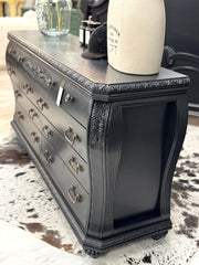 Bombay black dresser