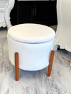 Plushy ottoman